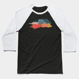 Birds Fly Away Baseball T-Shirt